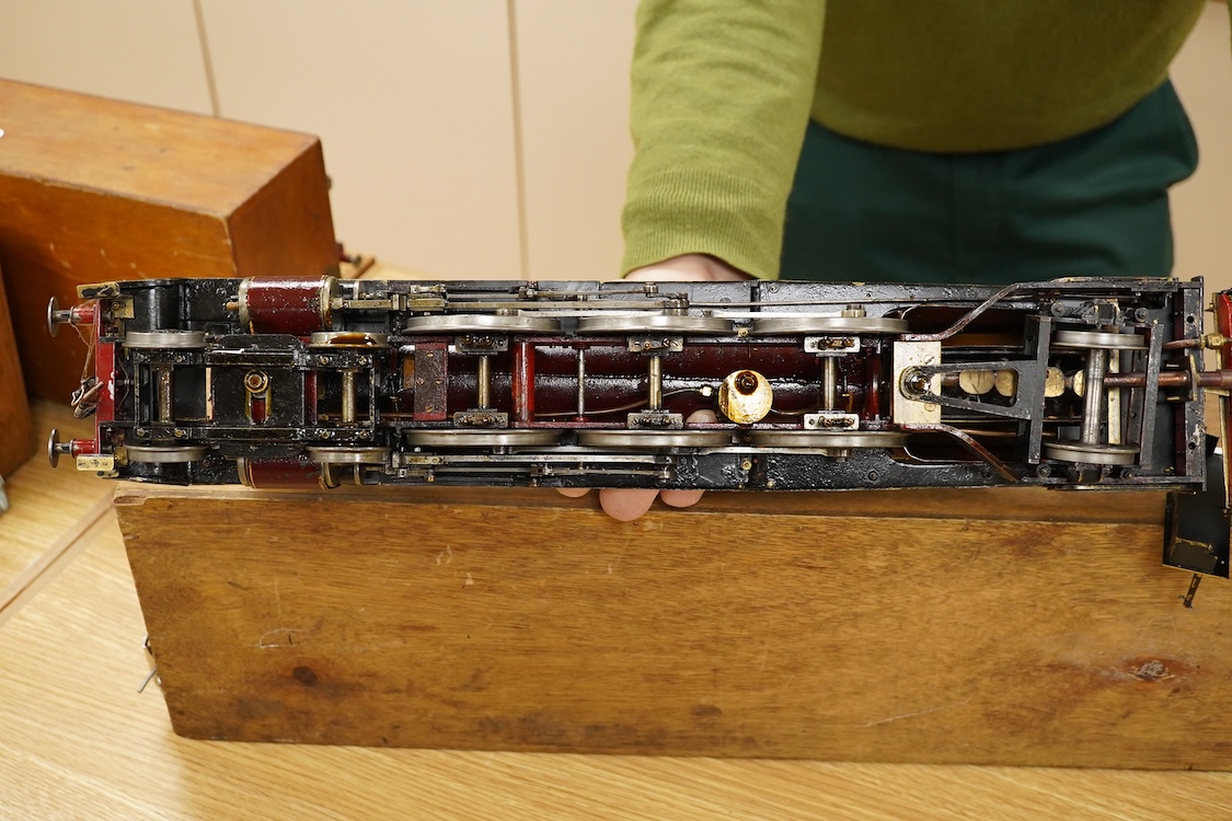 A Gauge One live steam BR Princess Royal class 4-6-0 tender locomotive, Princess Anne 46202, with spirit fired ‘Project’ type boiler with two working cylinders, the frames, wheels and Walshaerts valve gear originally bui